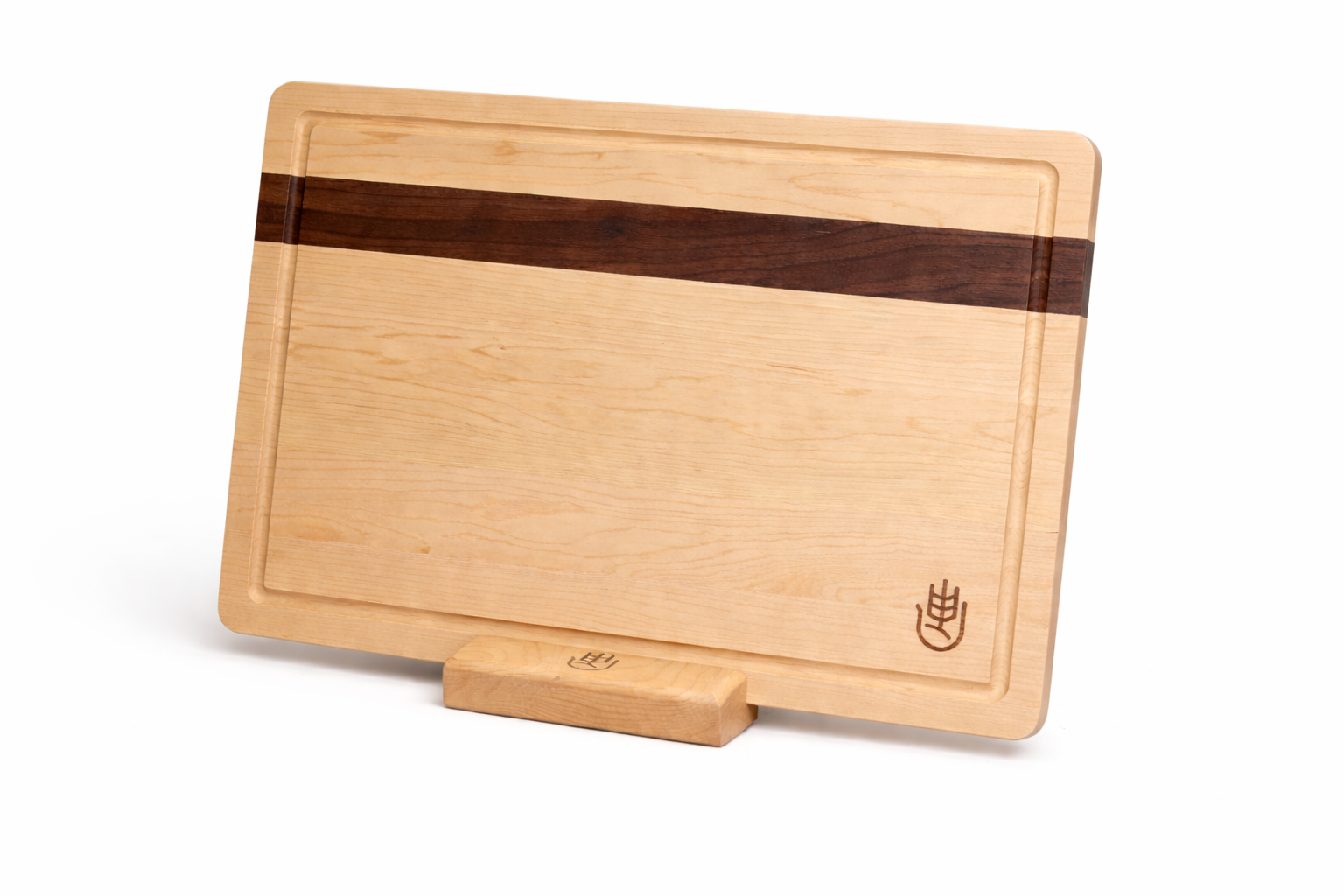 Cutting Board – Solid Maple & Walnut